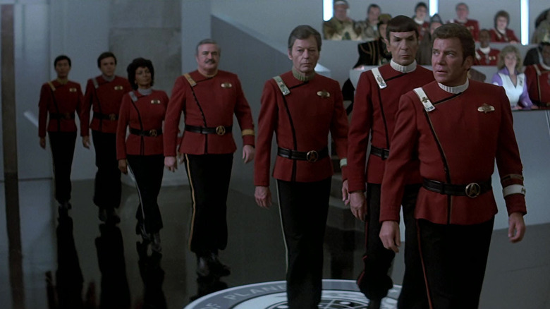 Star Trek IV: The Voyage Home Enterprise crew