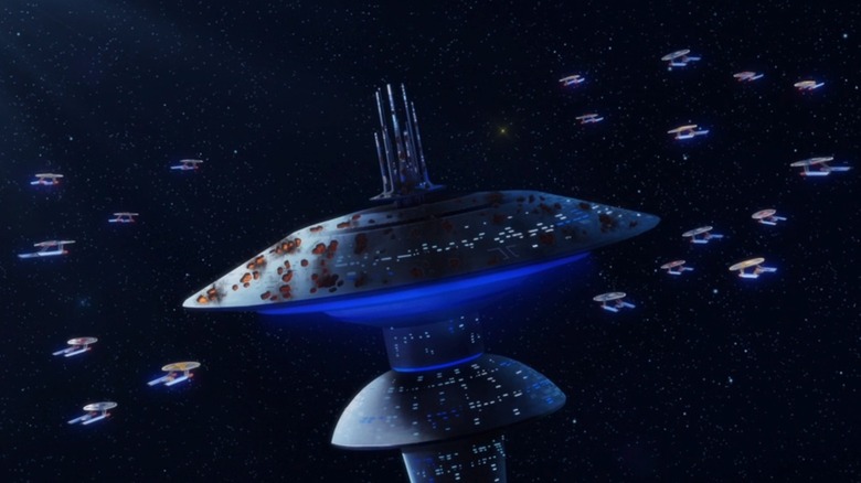 The California Class ships in Lower Decks
