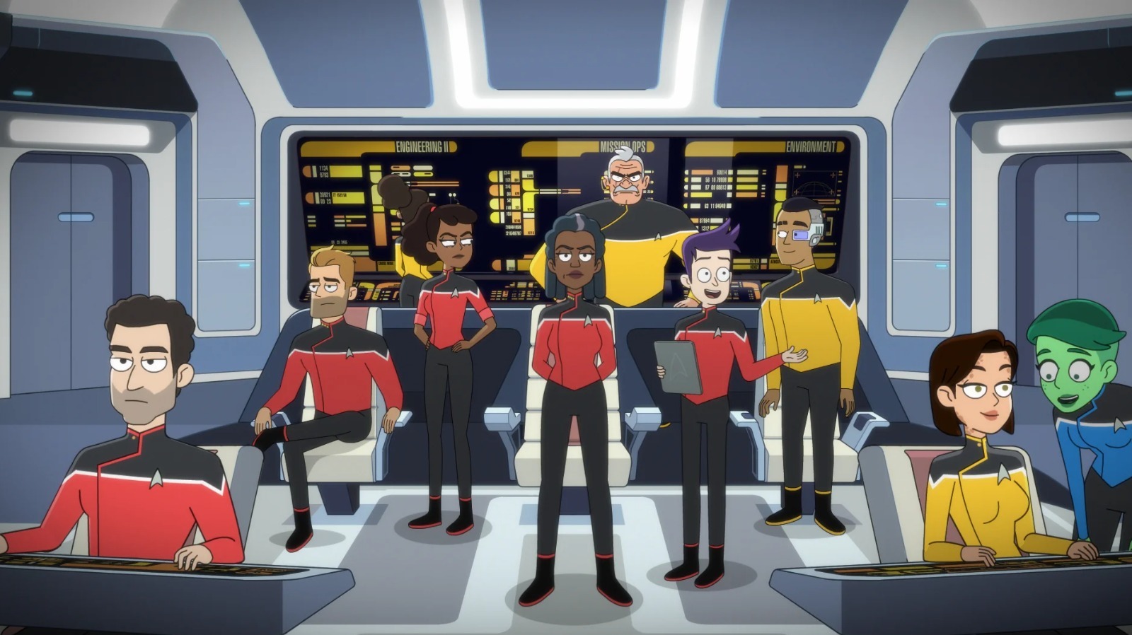 Star Trek Lower Decks Finally Reveals The Full California Class