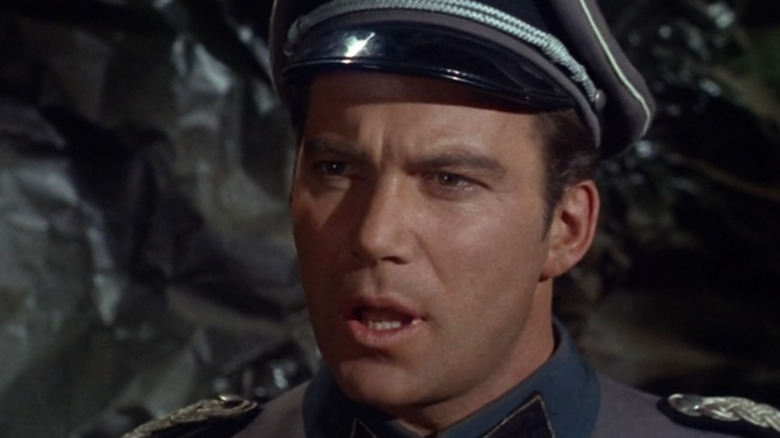 Kirk (William Shatner) disguised in German uniform in Star Trek: The Original Series