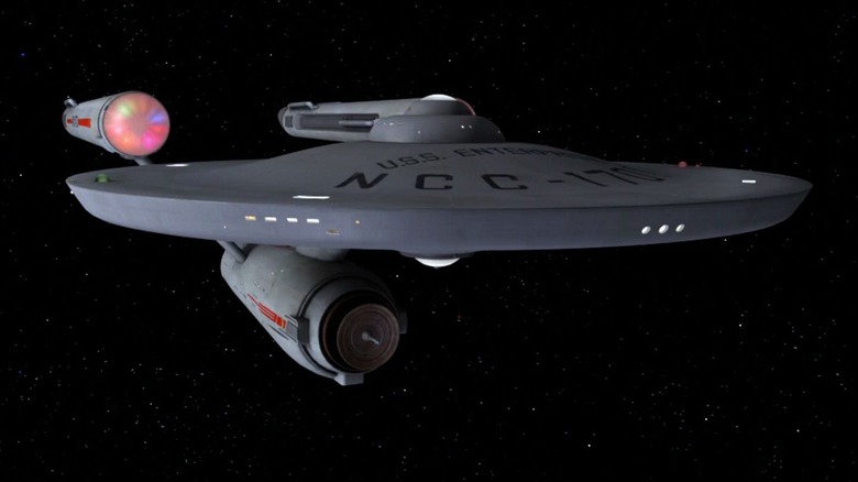 The USS Enterprise from Star Trek