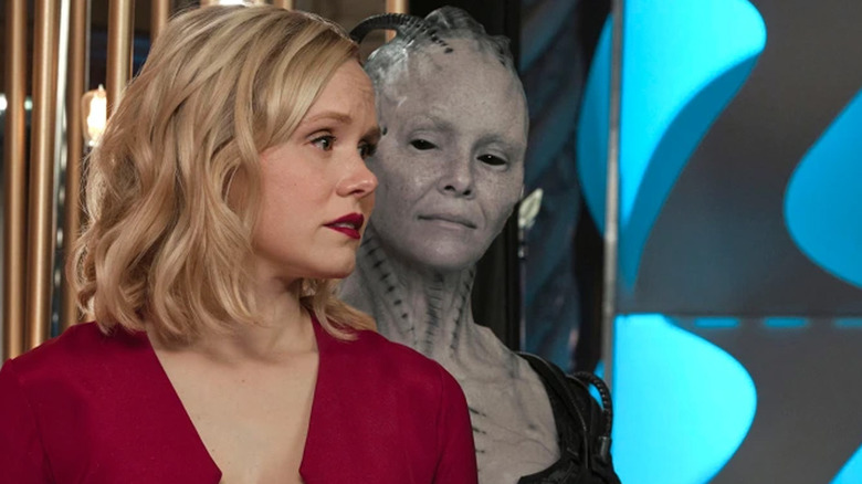 Alison Pill and Annie Wersching in Star Trek: Picard Season 2