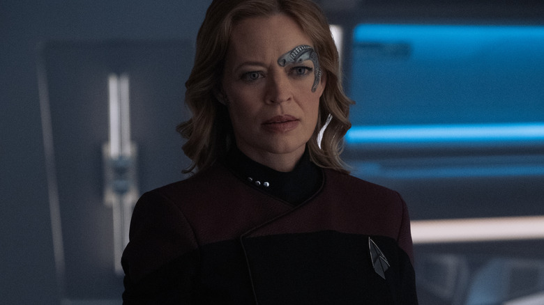 Jeri Ryan as Seven of Nine in Star Trek: Picard season 3