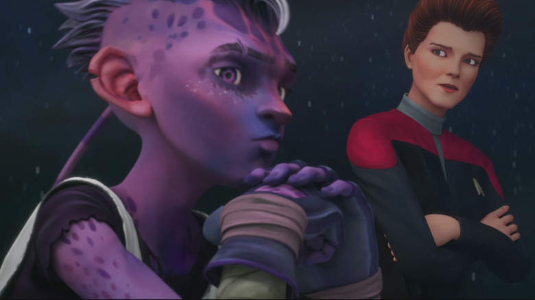 Star Trek: Prodigy pondering thought