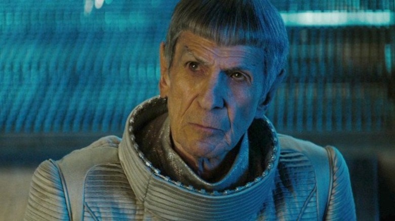 Star Trek (2009) - Leonard Nimoy as older Spock