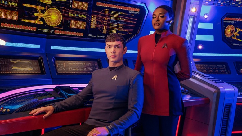 Star Trek: Strange New Worlds Spock and Uhura