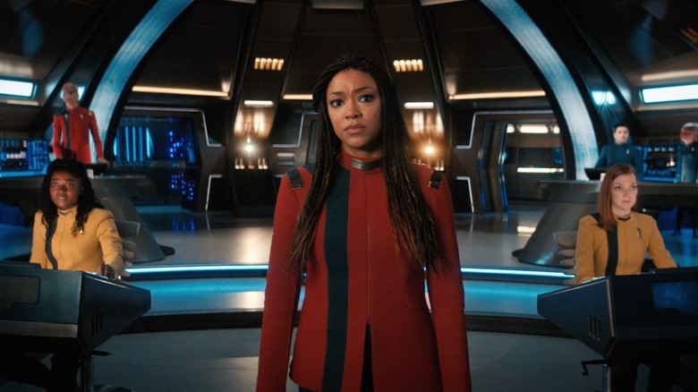 The bridge crew of Star Trek: Discovery