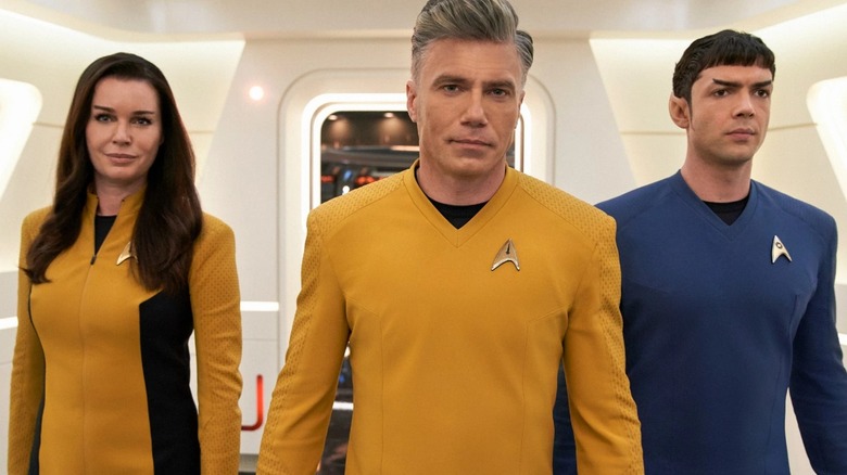 Rebecca Romijn, Anson Mount, Ethan Peck, Star Trek: Strange New Worlds