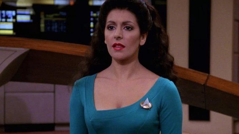 Counselor Deanna Troi on Star Trek: The Next Generation