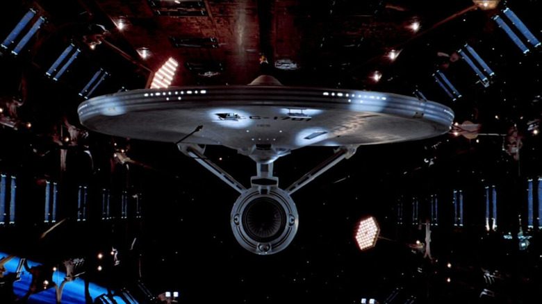 Star Trek motion picture enterprise drydock
