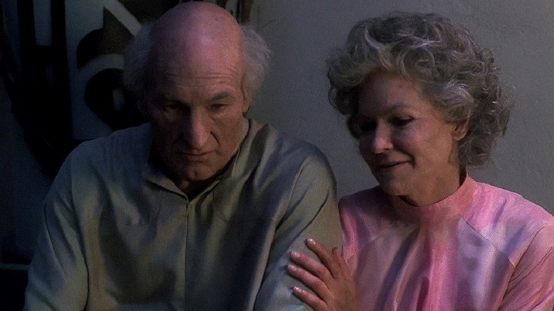 An elderly Kamin and his wife