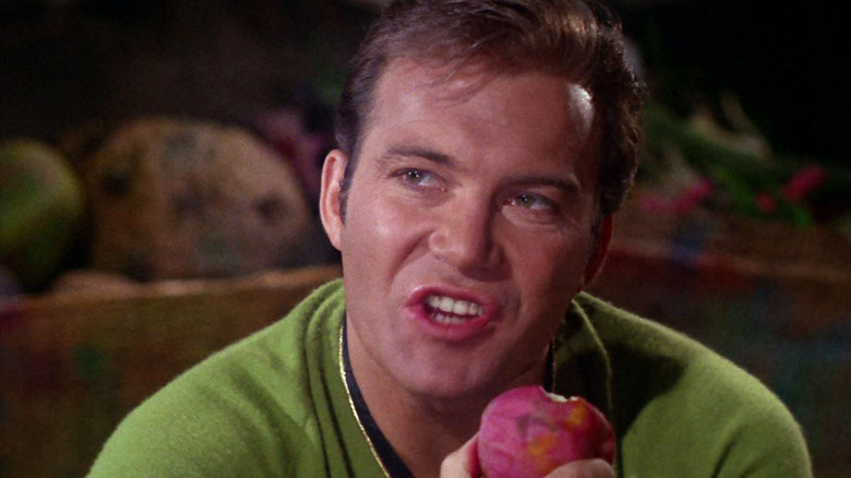 William Shatner as Captain Kirk in classic Star Trek