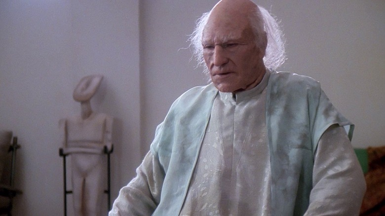 Kamin as an old man on Star Trek: The Next Generation