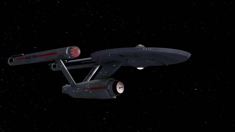 The U.S.S. Enterprise on Star Trek