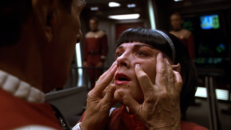 Valeris being forcibly mind-melded in Star Trek VI