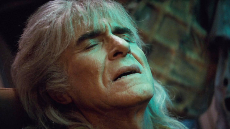 Khan looking pleased in Star Trek II: The Wrath of Khan