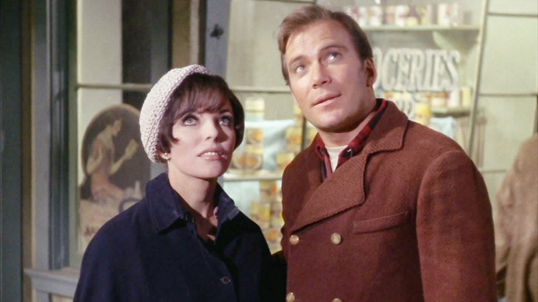 Star Trek City on the Edge of Forever Edith Keeler Joan Collins Captain Kirk William Shatner