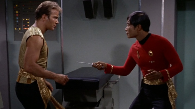 Kirk fights Sulu in Star Trek