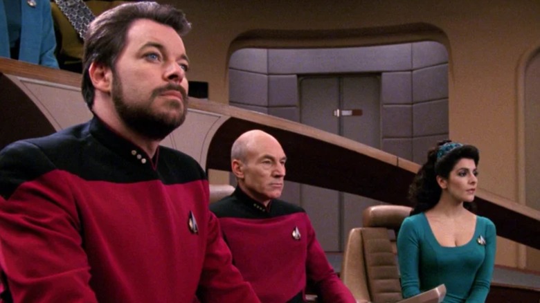 Jonathan Frakes, Patrick Stewart, Marina Sirtis, Star Trek: A Próxima Geração