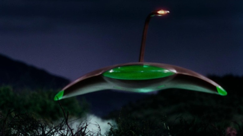 A Martian war machine in War of the Worlds