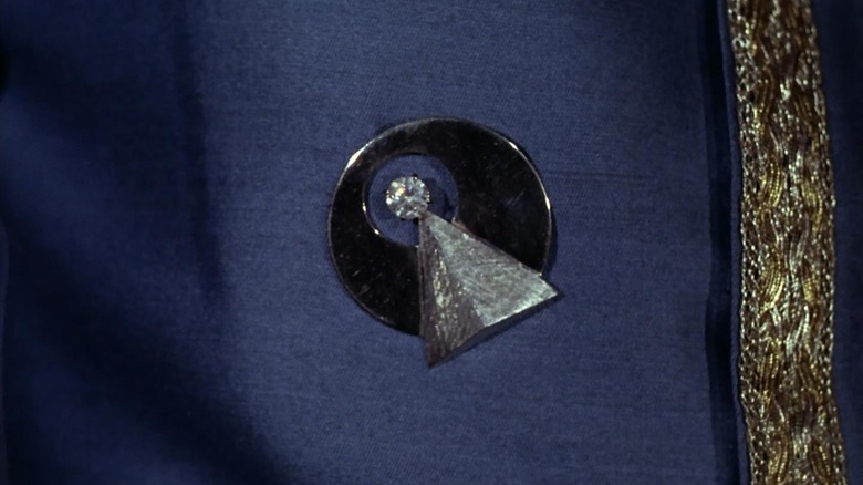 Close to the IDIC icon on Star Trek