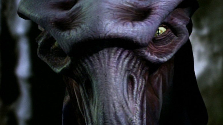 A closeup of Species 8472 from Star Trek: Voyager