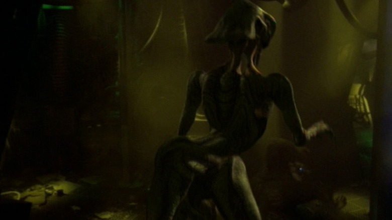 Member 8472, from behind, on Star Trek: Voyager