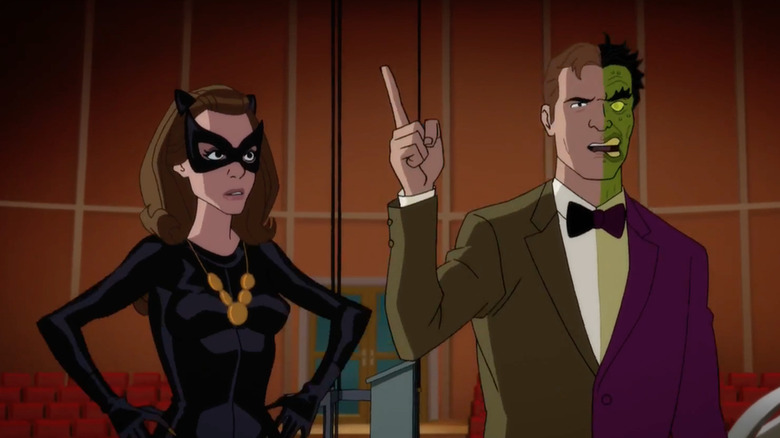 Catwoman and Two-Africa in Batman for both sides