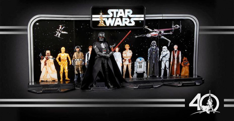 Star Wars 40th Anniversary Black Series Figures