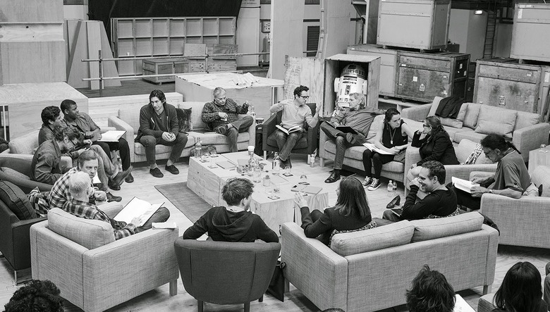 Star Wars Episode 7 script reading