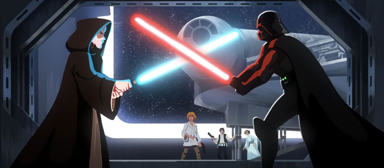VOTD: 'Star Wars' Skywalker Saga Short Makes The Case For An Entire Stylized Animated Remake VOTD: 'Star Wars' Skywalker Saga Short Makes The Case For An Entire Stylized Animated Remake