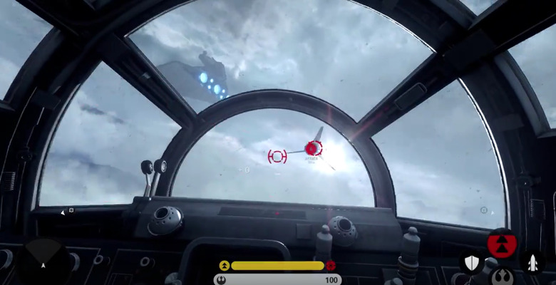 Star Wars Battlefront Millennium Falcon