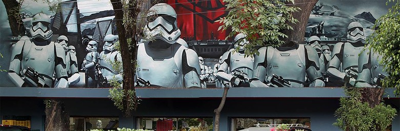 Star Wars: The Force Awakens mural