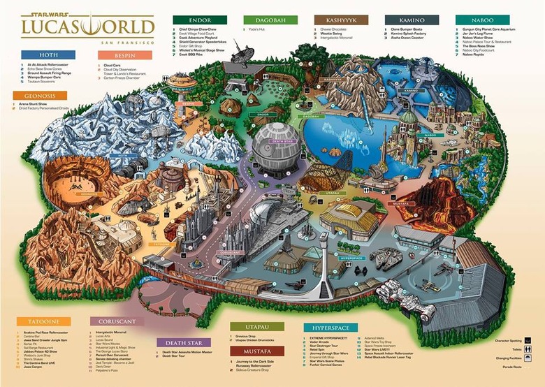 Star Wars Land fan design