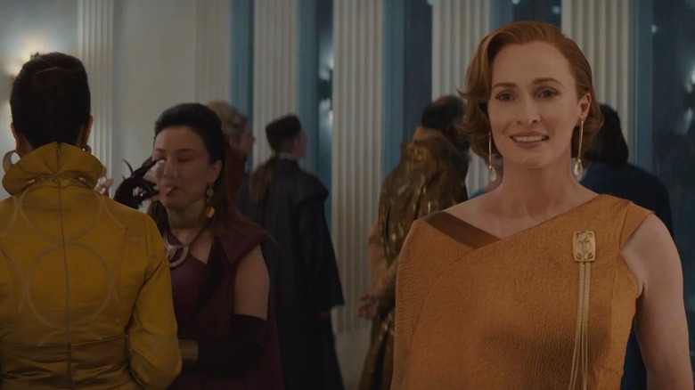 Genevieve O'Reilly as Mon Mothma in "Andor"