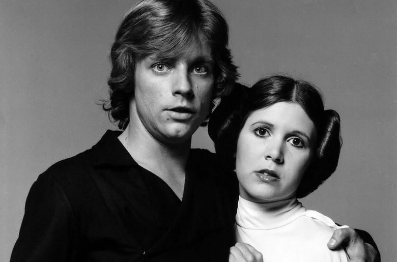 Star Wars - Mark Hamill and Carrie Fisher as Luke and Leia