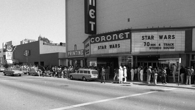 Coronet Star Wars marquee