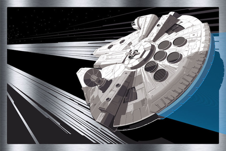 Craig Drake Millennium Falcon metal