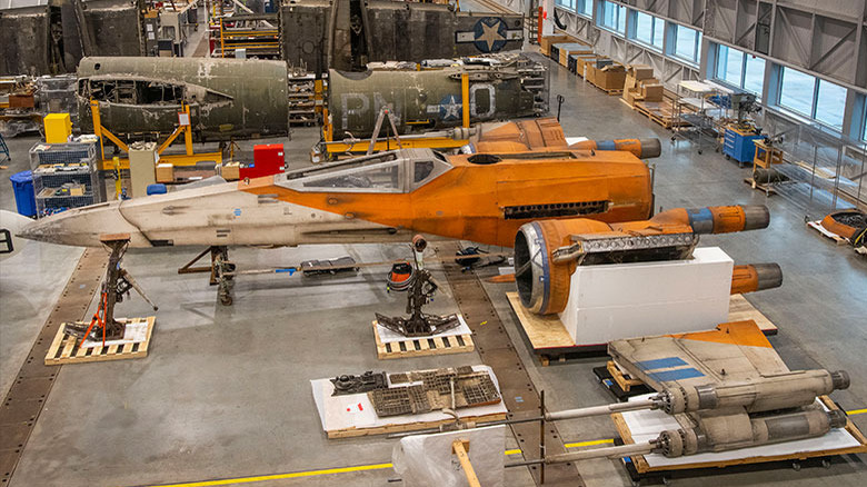 National Air and Space Museum X-Wing