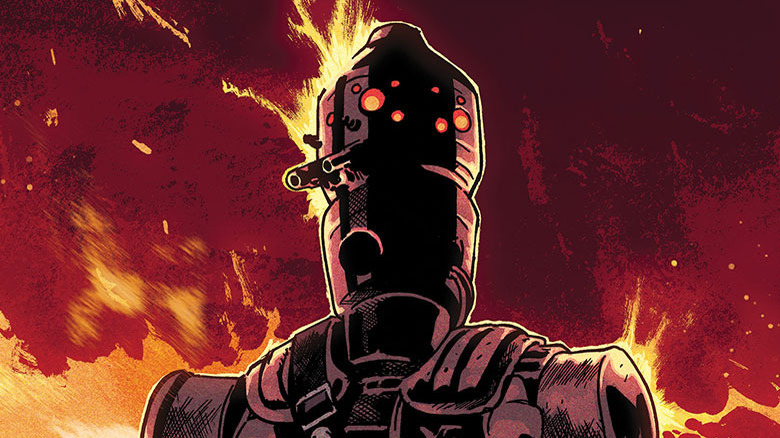 Droid bounty hunter IG-88 in Marvel Comics' "War of the Bounty Hunters"