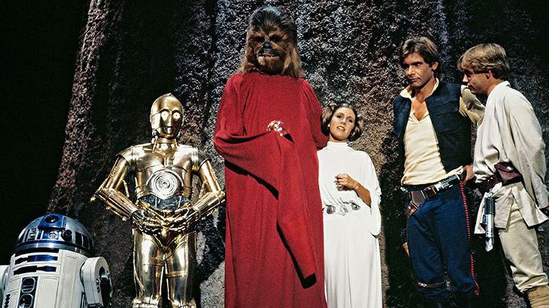 An image from 1978's "The Star Wars Holiday Special"