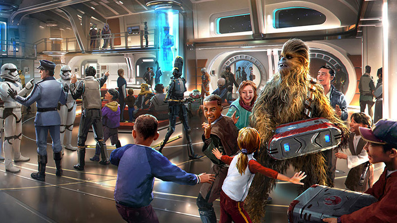 Star Wars: Galactic Starcruiser Concept Art