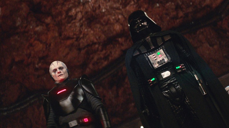 Grand Inquisitor and Darth Vader as seen in "Obi-Wan Kenobi" Part V