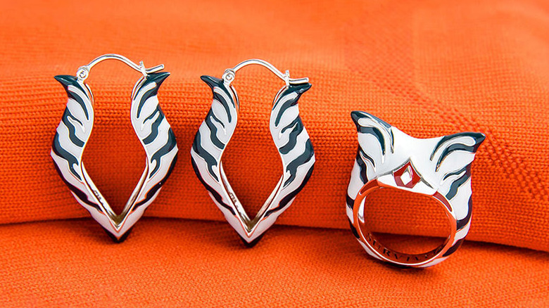 Star Wars X RockLove Ahsoka Earrings and Ring