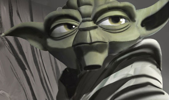 Yoda Clone Wars Concept Art