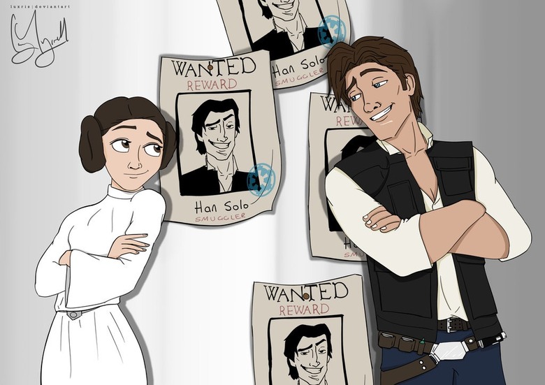 Han Solo Tangled