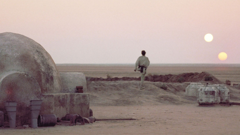 Luke Skywalker in "Star Wars: A New Hope"