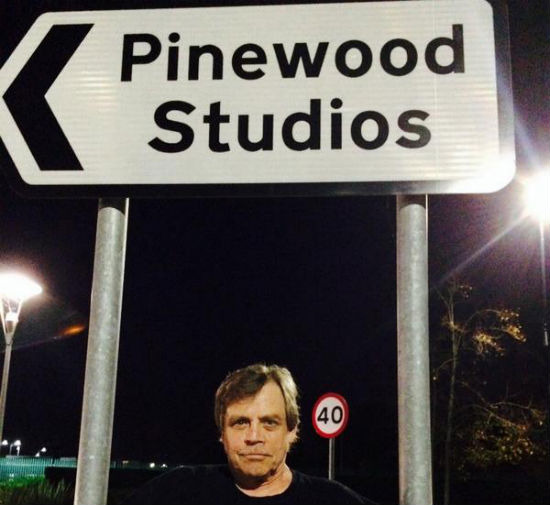 Mark Hamill shaved