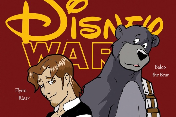 Disney Wars Han Rider and Baloo the Wookie (header)
