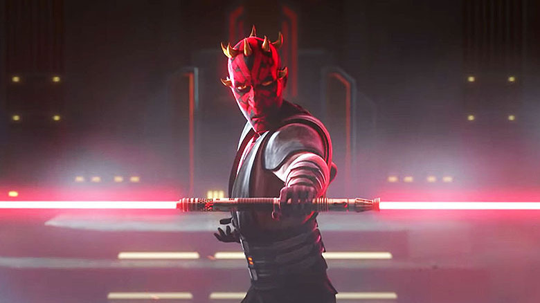 Darth Maul as seen in "Star Wars: The Clone Wars" Season 7